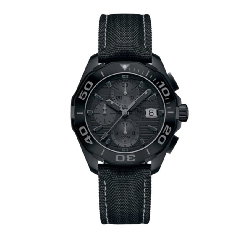 Tag Heuer Aquaracer Titanium Grey Dial Watch for Men - CAY218B.FC6370