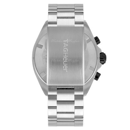 Tag Heuer Formula 1 Chronograph Ceramic Black Dial Silver Steel Strap Watch for Men - CAZ101AH.BA0842