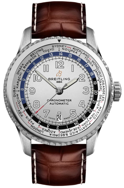 Breitling Navitimer Aviator 8 B35 Automatic Unitime 43 Men's Watch AB3521U01G1P1