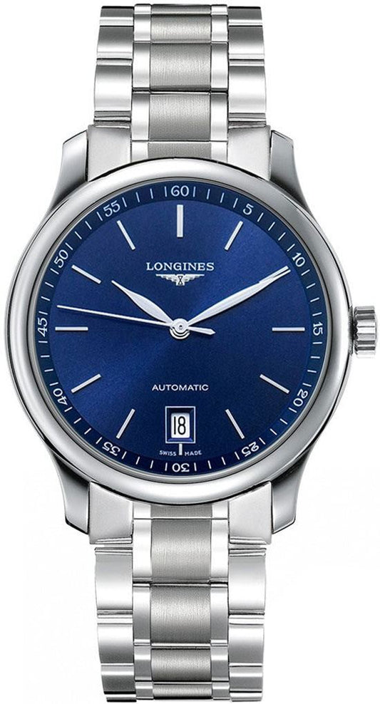 Longines Master Collection 38.5mm Blue Dial Men's Watch L2.628.4.92.6