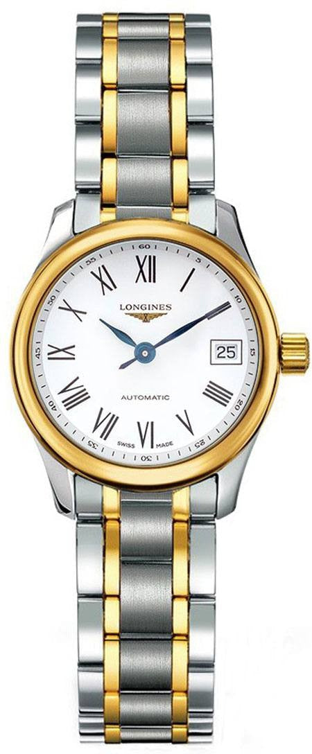 Longines Master Collection Two-tone White Dial Women's Watch L2.257.5.11.7