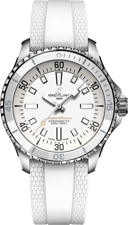 Breitling Superocean Automatic 36 White Dial Midsize Watch A17377211A1S1