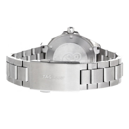 Tag Heuer Aquaracer Automatic White Dial Silver Steel Strap Watch for Men - WAY2111.BA0928