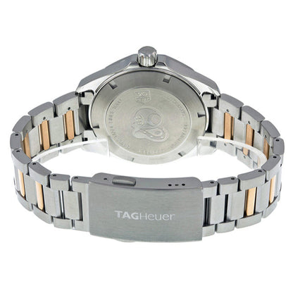 Tag Heuer Aquaracer Calibre 5 Automatic White Dial Two Tone Steel Strap Watch for Men - WAY2150.BD0911