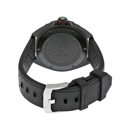 Tag Heuer Formula 1 Automatic Black Dial Black Rubber Strap Watch for Men - WAZ2115.FT8023